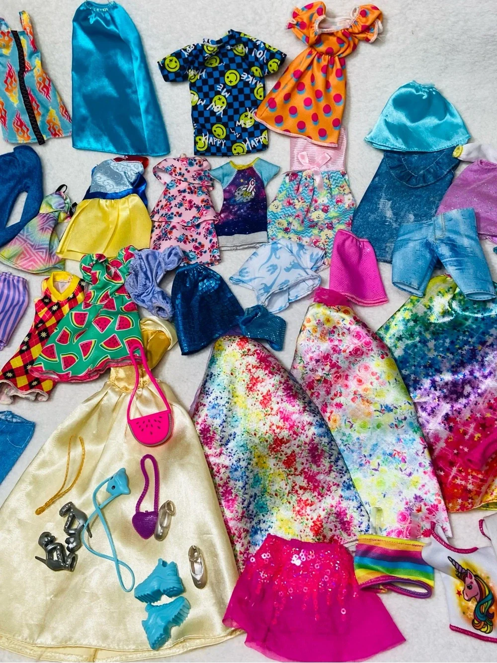 Modern Barbie Clothes Lot Barbie Doll Sized Clothes Ken Clothes 11” Doll Clothes